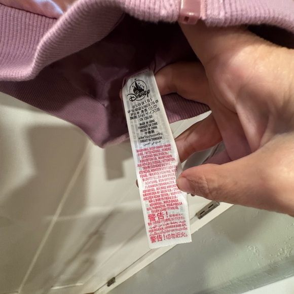 Disney Varsity Jacket Bomber Youth 50th Anniversary pink - Picture 10 of 10